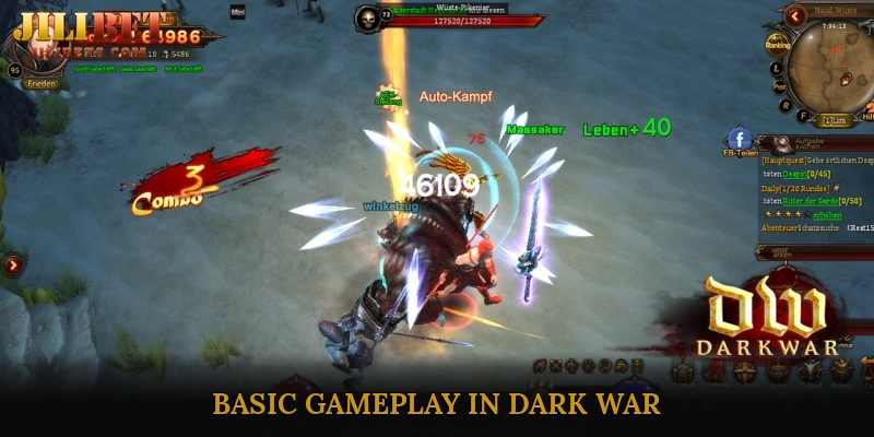 Basic Gameplay in Dark War